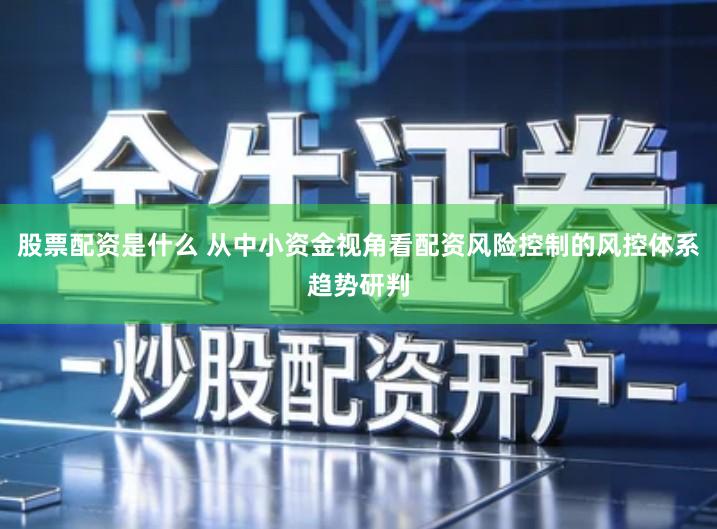 股票配资是什么 从中小资金视角看配资风险控制的风控体系趋势研判