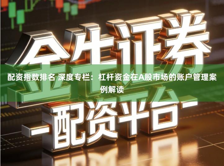配资指数排名 深度专栏：杠杆资金在A股市场的账户管理案例解读