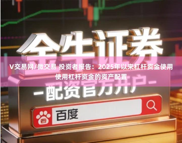 V交易网/微交易 投资者报告：2025年以来杠杆资金使用使用杠杆资金的资产配置